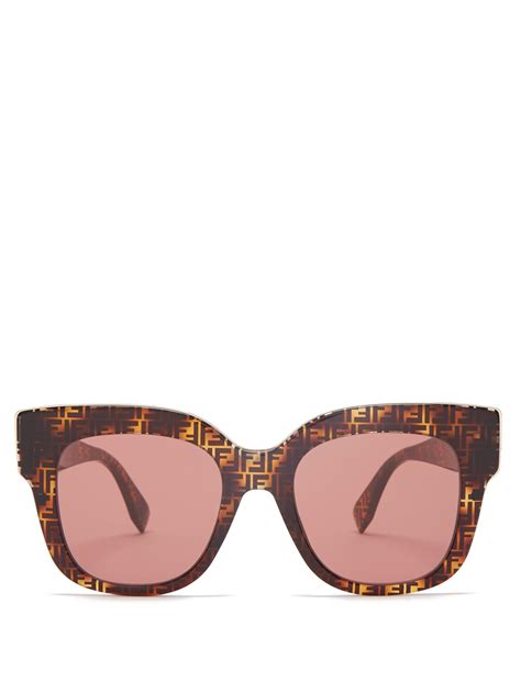 fendi ff cat-eye acetate sunglasses|fendi sunglasses women cat eye.